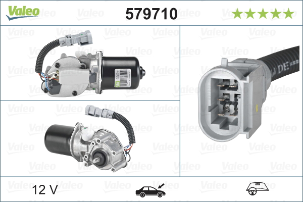 Wiper Motor - 579710 VALEO